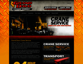 granddavocrane.com screenshot