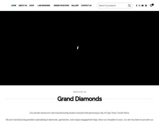 granddiamonds.co.za screenshot