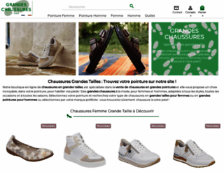 grandes-chaussures.com screenshot
