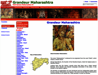grandeurmaharashtra.com screenshot