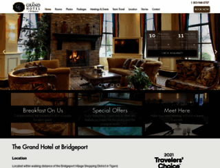 grandhotelbridgeport.com screenshot