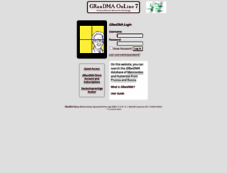 grandmaonline.org screenshot