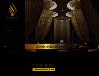 grandmassageandspa.com screenshot