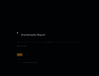 grandmaster.report screenshot