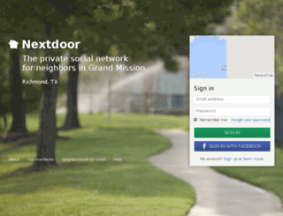 grandmissiontx.nextdoor.com screenshot