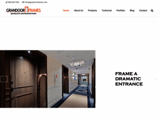 grandoorframes.com screenshot