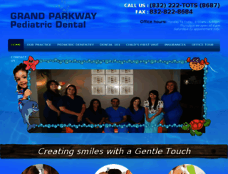 grandparkwaypediatricdental.clickforward.com screenshot