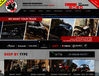 grandprixmotorsports.com screenshot