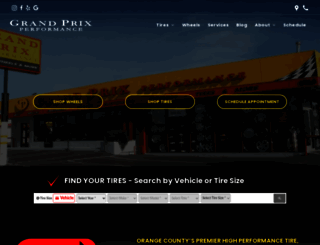 grandprixperformance.com screenshot
