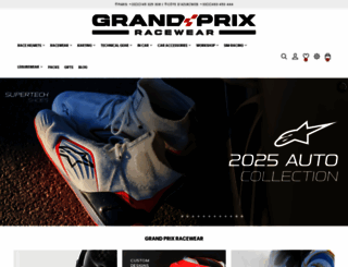 grandprixracewear.fr screenshot