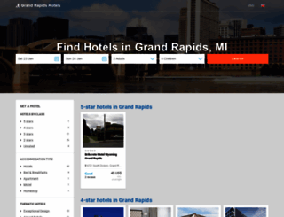 grandrapids-hotels.com screenshot