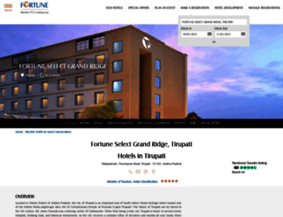grandridgehotel.com screenshot