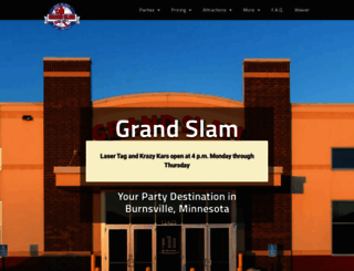 grandslammn.com screenshot