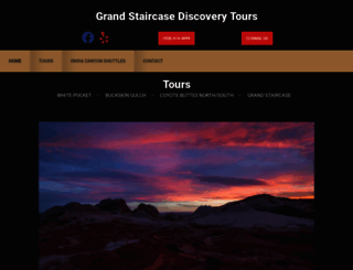 grandstaircasediscoverytours.com screenshot