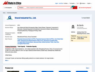 grandsteel.en.made-in-china.com screenshot
