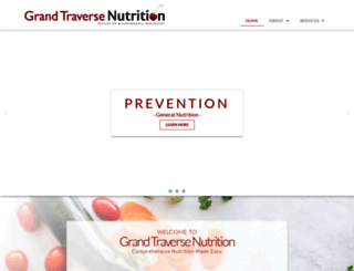 grandtraversenutrition.com screenshot