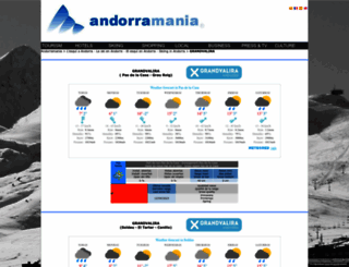 grandvalira.andorramania.com screenshot