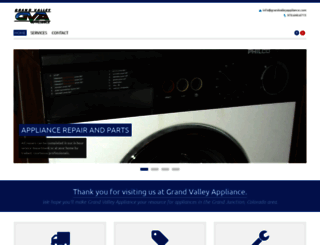 grandvalleyappliance.com screenshot