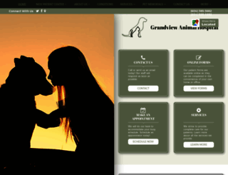 grandviewvets.ca screenshot