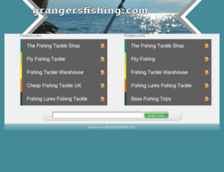 grangersfishing.com screenshot