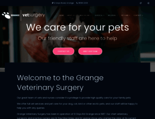 grangevet.com.au screenshot