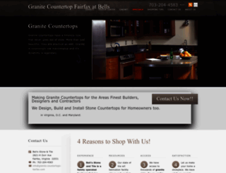 granite-countertops-fairfax.com screenshot