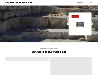 granite-exporter.com screenshot