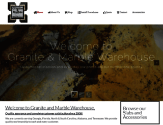 graniteandmarblewarehouse.com screenshot
