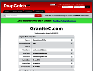 granitec.com screenshot