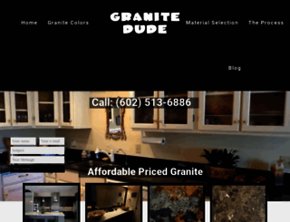 granitedude.com screenshot