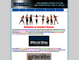 granitefitness.com.au screenshot