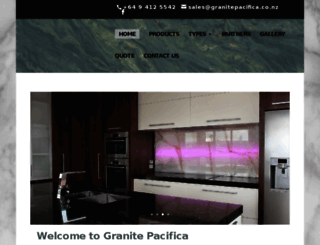 granitepacifica.co.nz screenshot