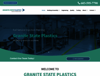 granitestateplastics.com screenshot
