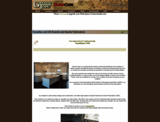 granitetops.ca screenshot