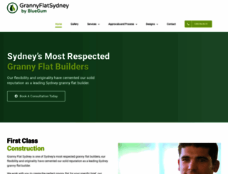 grannyflatsydney.com.au screenshot
