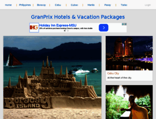 granprixhotels.com screenshot