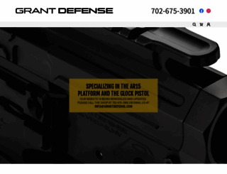 grantdefense.com screenshot