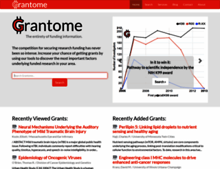 grantome.com screenshot