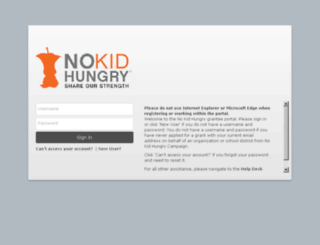 grants.nokidhungry.org screenshot