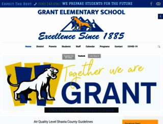 grantschoolcougars.com screenshot