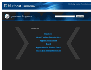 grantsearching.com screenshot