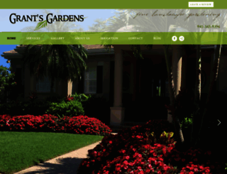 grantsgardens.com screenshot