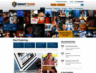 granttownuniversity.org screenshot
