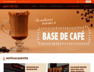 graoespresso.com.br screenshot