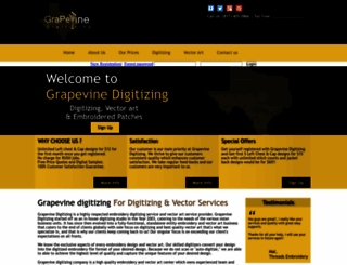 grapevinedigitizing.com screenshot