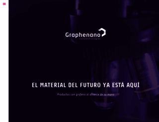 graphenano.com screenshot
