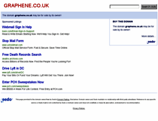 graphene.co.uk screenshot