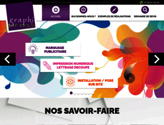 graphi-press.fr screenshot