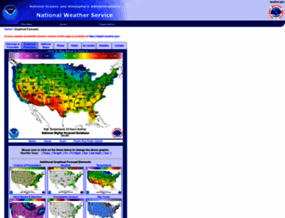 graphical.weather.gov screenshot