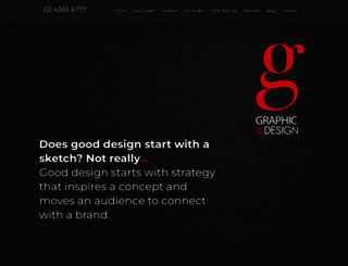 graphicbydesign.com.au screenshot
